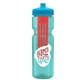 Champion - 28 oz Transparent Bottle with Push pull lid and Large Infuser