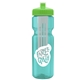Champion - 28 oz Transparent Bottle with Push pull lid and Large Infuser