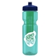 Champion - 28 oz Transparent Bottle with Push pull lid and Large Infuser