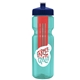 Champion - 28 oz Transparent Bottle with Push pull lid and Large Infuser