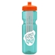 Champion - 28 oz Transparent Bottle with Push pull lid and Large Infuser