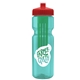 Champion - 28 oz Transparent Bottle with Push pull lid and Large Infuser