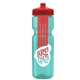 Champion - 28 oz Transparent Bottle with Push pull lid and Large Infuser