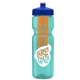 Champion - 28 oz Transparent Bottle with Push pull lid and Large Infuser