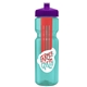 Champion - 28 oz Transparent Bottle with Push pull lid and Large Infuser