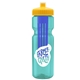 Champion - 28 oz Transparent Bottle with Push pull lid and Large Infuser