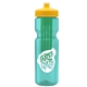 Champion - 28 oz Transparent Bottle with Push pull lid and Large Infuser