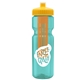 Champion - 28 oz Transparent Bottle with Push pull lid and Large Infuser