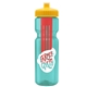Champion - 28 oz Transparent Bottle with Push pull lid and Large Infuser