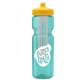 Champion - 28 oz Transparent Bottle with Push pull lid and Large Infuser