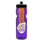 Champion - 28 oz Transparent Bottle with Push pull lid and Large Infuser