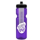 Champion - 28 oz Transparent Bottle with Push pull lid and Large Infuser