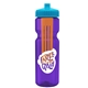 Champion - 28 oz Transparent Bottle with Push pull lid and Large Infuser