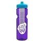 Champion - 28 oz Transparent Bottle with Push pull lid and Large Infuser