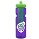 Champion - 28 oz Transparent Bottle with Push pull lid and Large Infuser