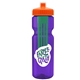 Champion - 28 oz Transparent Bottle with Push pull lid and Large Infuser