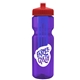 Champion - 28 oz Transparent Bottle with Push pull lid and Large Infuser