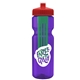 Champion - 28 oz Transparent Bottle with Push pull lid and Large Infuser