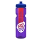 Champion - 28 oz Transparent Bottle with Push pull lid and Large Infuser