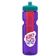 Champion - 28 oz Transparent Bottle with Push pull lid and Large Infuser