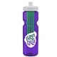 Champion - 28 oz Transparent Bottle with Push pull lid and Large Infuser