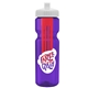 Champion - 28 oz Transparent Bottle with Push pull lid and Large Infuser