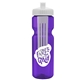 Champion - 28 oz Transparent Bottle with Push pull lid and Large Infuser