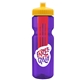 Champion - 28 oz Transparent Bottle with Push pull lid and Large Infuser
