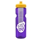 Champion - 28 oz Transparent Bottle with Push pull lid and Large Infuser