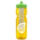 Champion - 28 oz Transparent Bottle with Push pull lid and Large Infuser