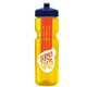 Champion - 28 oz Transparent Bottle with Push pull lid and Large Infuser