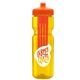 Champion - 28 oz Transparent Bottle with Push pull lid and Large Infuser