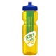 Champion - 28 oz Transparent Bottle with Push pull lid and Large Infuser