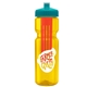 Champion - 28 oz Transparent Bottle with Push pull lid and Large Infuser