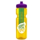 Champion - 28 oz Transparent Bottle with Push pull lid and Large Infuser