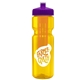 Champion - 28 oz Transparent Bottle with Push pull lid and Large Infuser