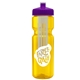 Champion - 28 oz Transparent Bottle with Push pull lid and Large Infuser