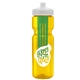 Champion - 28 oz Transparent Bottle with Push pull lid and Large Infuser