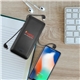 Charge All 10k - 10, 000 mAh Power Bank with Integrated Charging Cables and AC Plug