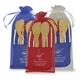 Chefs Therma - Grip Striped Oven Mitt Bamboo Combo