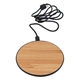 Chi - Charge Pad - Bamboo Or Wood Wireless Charge Pad