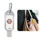 Citrus Scented Hand Sanitizer With Carabiner - 2 oz