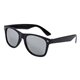 CLAIREMONT Colored Mirror Tint Lens Sunglasses with High Gloss Frame