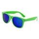 CLAIREMONT Colored Mirror Tint Lens Sunglasses with High Gloss Frame