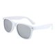 CLAIREMONT Colored Mirror Tint Lens Sunglasses with High Gloss Frame