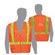 Class 2 Compliant Hi - Viz Lime Solid Fabric Safety Vest