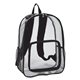 2 Sided Mesh Pocket Clear Backpack