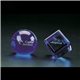 Clearaward Optical Crystal Blue Globe 2 3/8 In