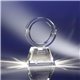 Clearaward Optical Crystal Revolver Award - 4x7x2 in