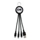 Clearview Light Up Loop 3- In -1 Charging Cable